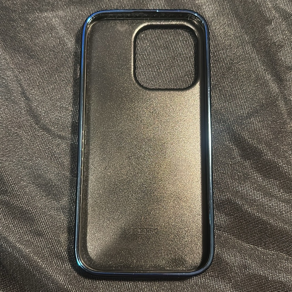 LuxyLemon Blue Crystal Glam MagSafe Phone Case, iPhone 14 Pro - Picture 8 of 12